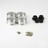Metal Rear Wheels Hubs for 1/14 Lesu Rc Tractors DIY Construction Trucks view 4