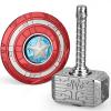 Cool Hammer Fidget Spinner Toy for Kids Adults, Metal 2 in 1 Hammer for Kids Adults, Keychain Infinity Cube for Office Stress Relief, Goody Bag Filler, 2 Pack Birthday (with Case) view 1