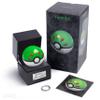 The Wand Company Original Pok Ball Authentic Replica - Realistic, Electronic, Die-Cast Pok Ball with Display Case Light Features  Officially Licensed by Pokmon view 1