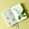50 PCS Frog Stickers Decal Vinyl Waterproof Cartoon Stickers Frog Laptop Stickers Decorations for Book, Laptop, Bottle, Computer, Guitar, Bicycle view 4