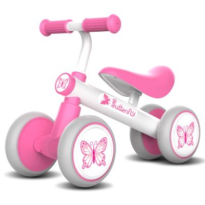 Wdmiya Baby Balance Bike 1 Year Old, Toddler Bike for One Year Old Girl Birthday Gift, 1-3 Years Toddler First Bike with No Pedal & Silence Wheels, Ride on Toy Gifts for 1 Year Old Girl
