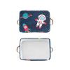 Deven Astronaut Space Rocket Ship Personalized Large Storage Baskets for Organizing Shelves with Handle,Closet Decorative Storage Bins for Toy, Bathroom,Nursery,Home 2 Pack view 4
