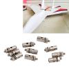 Pushrod Connector Linkage Stoppers, 10pcs/set 1.3mm Servo Push Rod Connector Adjustable Push Rod Connector Linkage Stopper for Aircraft view 2