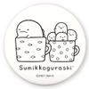 Tees Factory SG-5542185TT Sumikko Gurashi Coloring Can Badge, Large, Tokage & Tapioka, Approx. Diameter 3.0 x Depth 0.3 inches (7.5 x 0.7 cm) view 1