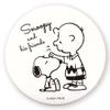 Tees Factory Snoopy Coloring Can Badge Large Charlie Brown Approx. Diameter 3.0 x Depth 0.3 inches (7.5 x 0.7 cm) SN-5542193CB view 1