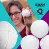 Taylor Tries Signature Pro Series Juggling Balls- Professional 8 Panel Ball with Drawstring Carry Bag - 110 Grams, 67mm - Set of 3 (Blue) view 4