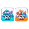 Robo Alive Robo Fish Series 2 (Teal + Orange 2 Pack) by ZURU Robotic Swimming Fish Water Activated, Changes Color, Comes with Batteries, Amazon Exclusive - Teal + Orange (2 Pack), 7165E view 1