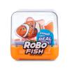 Robo Alive Robo Fish Series 2 (Teal + Orange 2 Pack) by ZURU Robotic Swimming Fish Water Activated, Changes Color, Comes with Batteries, Amazon Exclusive - Teal + Orange (2 Pack), 7165E view 3