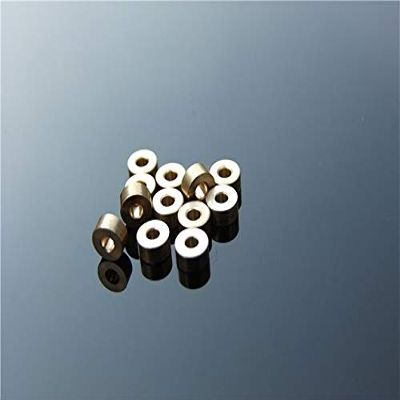 10Pcs Brass Bushings Metal Bearrings Axle Drive Bearrings Spacers Mini 4WD Model Making Accessories - (Color: 5x2.05mm)