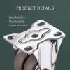 GAXQFEI Smallor Wheels,Swivelers,Transportationers,Brakeers,Trolleyors,Bea80Kg,for Indoor/Outdoornitureor/4Brake/50Mm/2In view 4