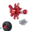 RCLIONS 1.9/2.2 Inch RC Beadlock Wheel Hub Tire Installation&Removal Tool Assembly for TRX4 SCX10 1/10 RC Crawler Car Upgrade Parts (Red) view 1