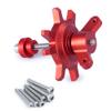 RCLIONS 1.9/2.2 Inch RC Beadlock Wheel Hub Tire Installation&Removal Tool Assembly for TRX4 SCX10 1/10 RC Crawler Car Upgrade Parts (Red) view 4