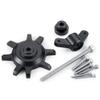RCLIONS 1.9/2.2 Inch RC Beadlock Wheel Hub Tire Installation&Removal Tool Assembly for TRX4 SCX10 1/10 RC Crawler Car Upgrade Parts (Black) view 4