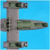 Black Dog HAUA48136 1/48 FMA IA-58 Pukara Landing Gear Storage Gun for Kinetic Plastic Model Parts view 2