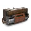 Marine Sailor Boat Maritime Antique Brass Telescope in Victorian Red Leather Case Collectibles Nautical Gifts view 3