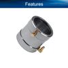 Heyiarbeit Aluminum 50mm RC Boat Motor Water Cooling Jacket with Inlet & Outlet Fittings Heatsink for 40-Series RC Boat Motor Part Accessory (Silver) view 3