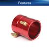 Heyiarbeit Aluminum 36mm RC Boat Motor Water Cooling Jacket with Inlet & Outlet Fittings Heatsink for 28-Series RC Boat Motor Part Accessory (Red) view 3