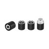 4PCS Aluminum M6 Center Lock Nut Wheel Caps Lug Nuts for 1/6 RC Crawler Car Axial SCX6 Jeep JLU Wrangler Upgrade Parts (Black) view 1