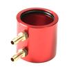 Heyiarbeit Aluminum 24mm RC Boat Motor Water Cooling Jacket with Inlet & Outlet Fittings Heatsink for 20-Series RC Boat Motor Part Accessory (Red) view 1