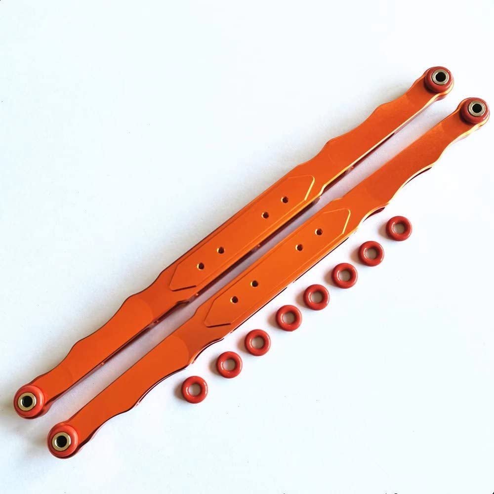 for Traxxas Unlimited Desert Racer UDR 8544 Aluminum Rear Trailing Arms Linkage Orange