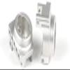for Traxxas TRX4 8256 Aluminum CNC Machined Rear Axle C-Hub with Lower Damper Mount (2pcs) Silver view 1