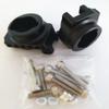 for Traxxas TRX4 8256 Aluminum CNC Machined Rear Axle C-Hub with Lower Damper Mount (2pcs) Black view 1