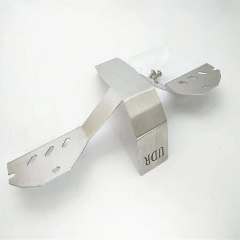 for Traxxas UDR Unlimited Desert Racer Stainless Steel Rear Axle Protector Armor Skid Plate
