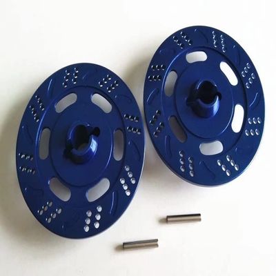 for Traxxas 1/7 Unlimited Desert Racer UDR 8569 Aluminum Brake Disc Drive Hub (2PCS) Blue