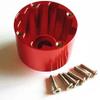 for Losi 1/10 Baja Rey LOS232004 Aluminum Front Or Rear Differential Housing -1pc Red view 3