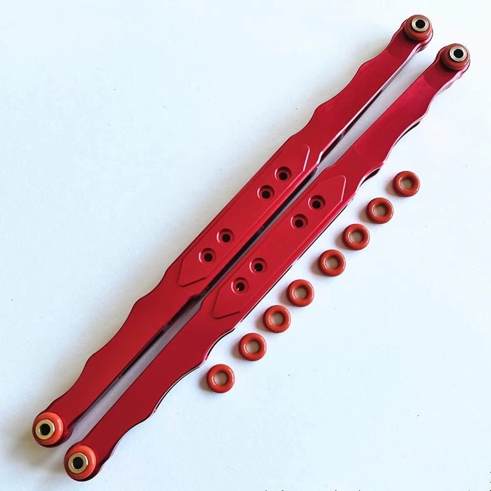 for Traxxas Unlimited Desert Racer UDR 8544 Aluminum Rear Trailing Arms Linkage Red