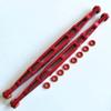 for Traxxas Unlimited Desert Racer UDR 8544 Aluminum Rear Trailing Arms Linkage Red view 2