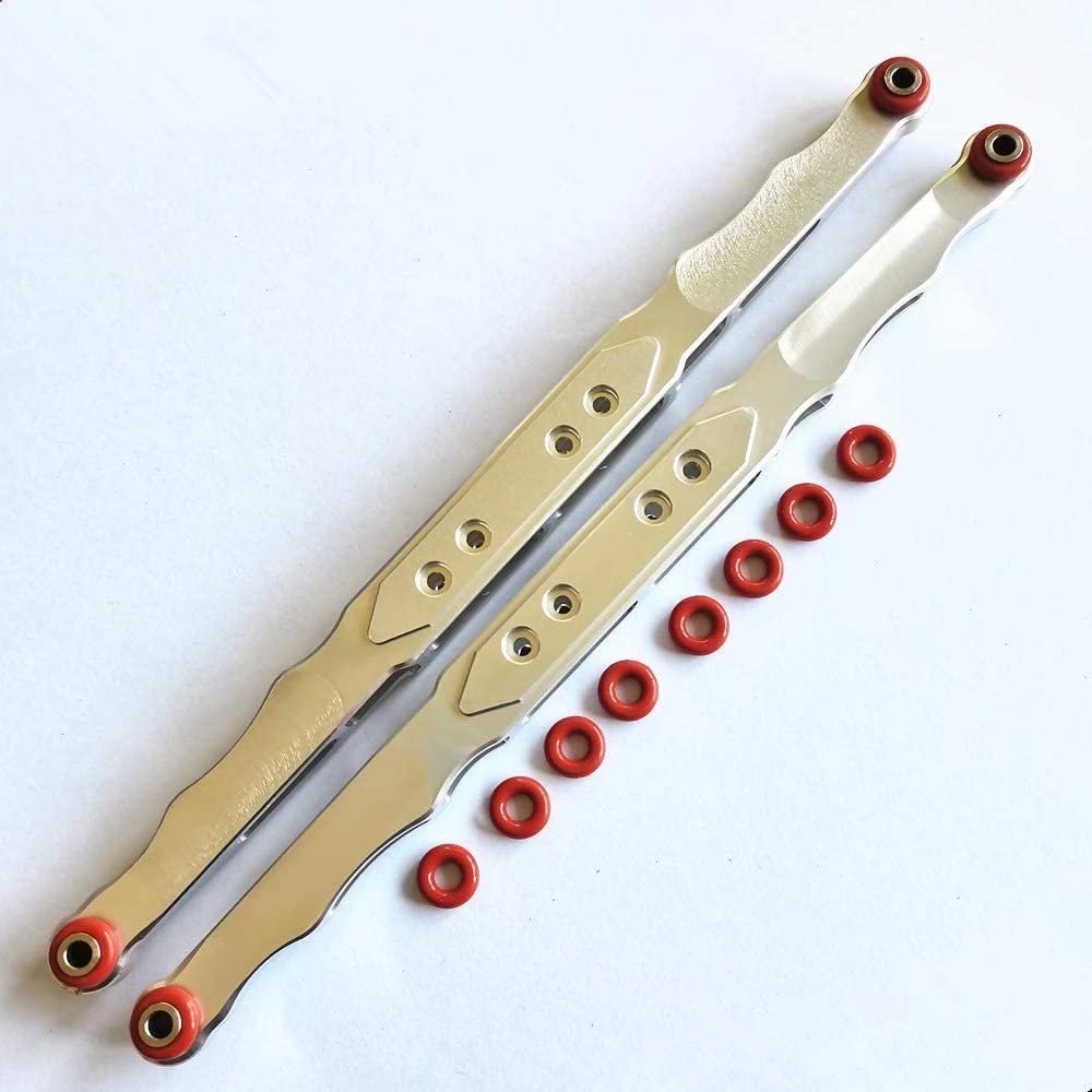 for Traxxas Unlimited Desert Racer UDR 8544 Aluminum Rear Trailing Arms Linkage Silver