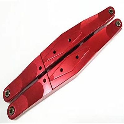 for Losi 1/10 Baja Rey LOS234003 LOS334006 Aluminum Lower Rear Trailing Arm (2) Red