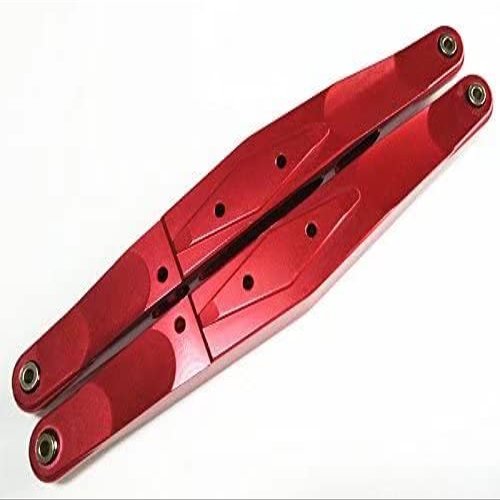 for Losi 1/10 Baja Rey LOS234003 LOS334006 Aluminum Lower Rear Trailing Arm (2) Red