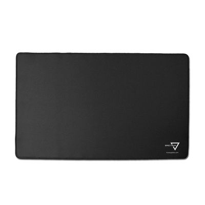 BCW Spectrum Playmat Black (24" x 14") | Stitched Edges for Durability | Ideal for TCG, Tabletop Gaming & Magic: The Gathering