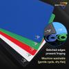 BCW Spectrum Playmat  White (24" x 14") | Stitched Edges for Durability | Ideal for TCG, Tabletop Gaming & Magic: The Gathering (White) view 4