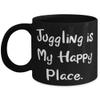 Juggling Gifts For Friends, Juggling is My Happy Place, Inspire Juggling 11oz 15oz Mug, Cup From view 1