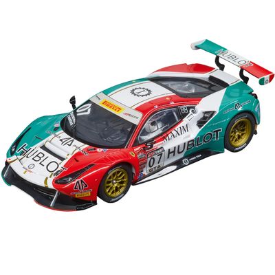 Carrera 30999 Ferrari 488 GT3 Squadra Corse Garage Italia No.7 1:32 Scale Digital Slot Car Racing Vehicle Digital Slot Car Race Tracks