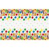 Curious George Party Supplies Bundle Pack Includes 2 Plastic Table Covers and 1 Dinosaur Sticker Sheet view 3