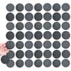 60mm Premium Blank Miniature Bases - Designed for 28mm Scale Tabletop War Game Miniatures - Plastic, Black - 50 Pack view 1