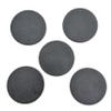 60mm Premium Blank Miniature Bases - Designed for 28mm Scale Tabletop War Game Miniatures - Plastic, Black - 50 Pack view 2