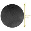 60mm Premium Blank Miniature Bases - Designed for 28mm Scale Tabletop War Game Miniatures - Plastic, Black - 50 Pack view 4