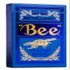 Bee MetalLuxe Playing Cards - Blue Foil Diamond Back, Standard Index view 1