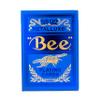 Bee MetalLuxe Playing Cards - Blue Foil Diamond Back, Standard Index view 2
