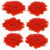 Regal Bingo Plastic Bingo Chips 3000 Pcs - Clear Transparent Counters Game Chips Set for Board Game - Fun Bingo Night - 3/4 Inch Red Color view 1