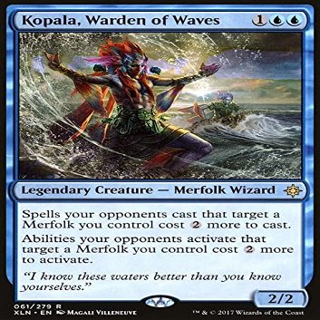 Magic: The Gathering Singles Kopala, Warden of Waves (61) Ixalan, Blue, XLN61