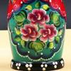 BDPP Matryoshka Russian Nesting Dolls 5-Layer Nesting Dolls Hand-Painted Wooden Creative Educational Toy Matryoshka Halloween Collection Gift The Best New Year Gift (Color : A) view 2