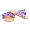Sophia's 18" Doll Blue and Pink Plaid Flip Flops view 3