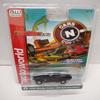 Auto World SC360-2 Cars N Coffee 1965 Shelby Cobra 427 S/C Roadster HO Scale Electric Slot Car - Black with Silver Stripes view 1