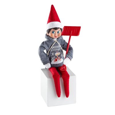 Claus Couture Snow Day Shovel n Play Gray 8 inches